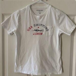 J. Crew Crewcuts x USA Swimming Pocket Tee